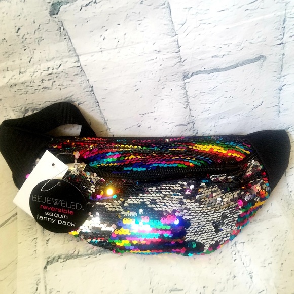 bejeweled fanny pack